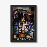 Still Life with Two Large Candles by Max Beckmann - thumbnail_1_bf_668737ae31d64838678de4e3